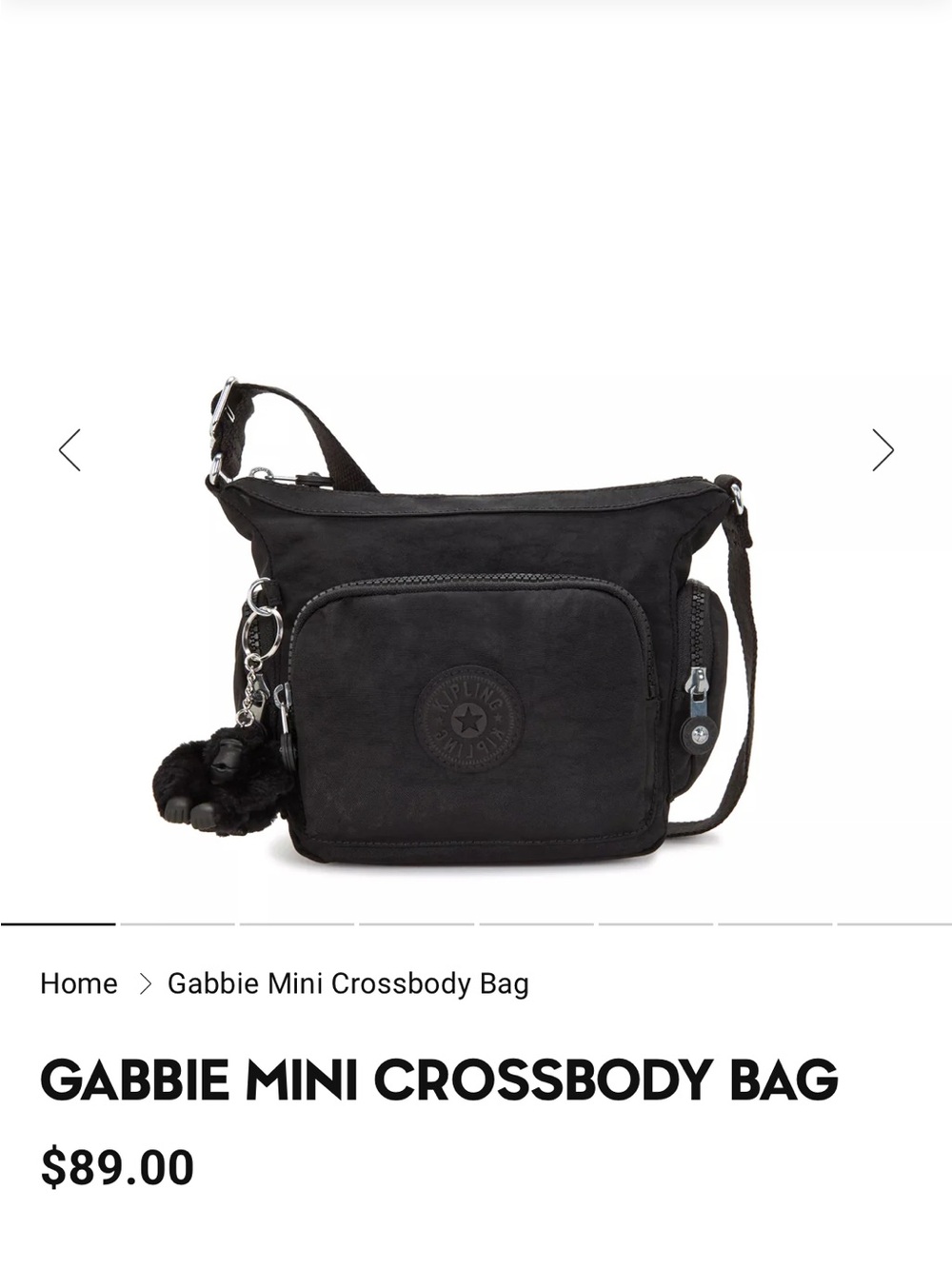 Kipling Gabbie Mini Bag View 5